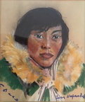 Portrait d'une jeune esquimaude, Fort Chimo, 1967